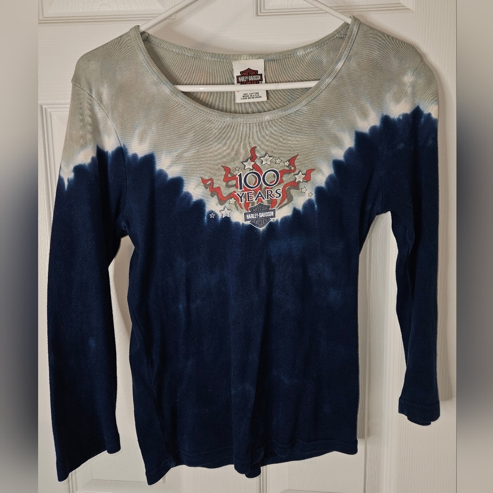 Harley-Davidson 100 Years Tie-Dye from Altantic County/City NJ.  Size Medium